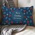 Personalized Printed Merry Christmas Pillow - Uncommongifts.in